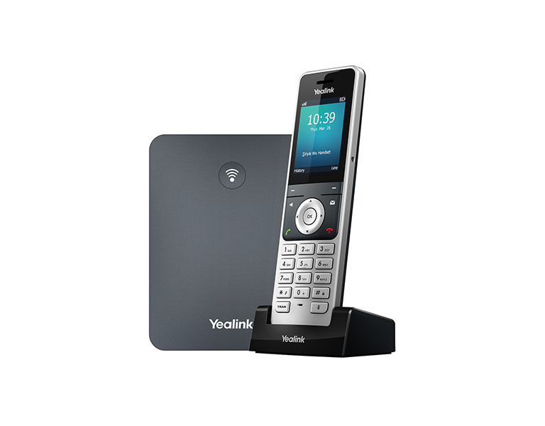 VoIP Systems: Yealink W76P DECT IP Phone Handset and Base
