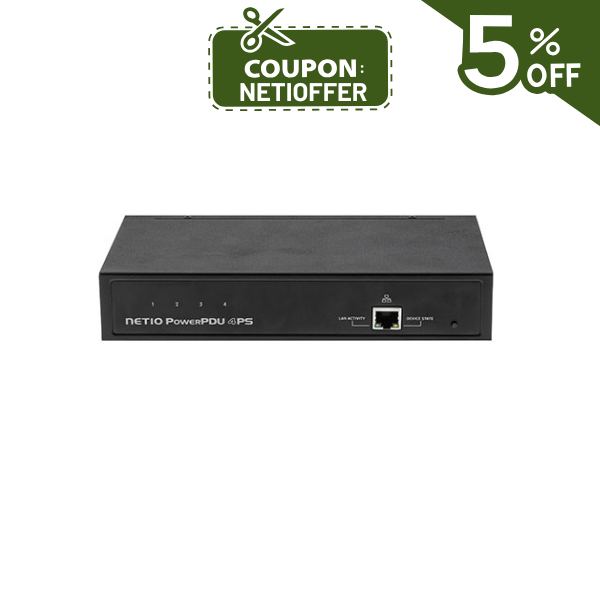 Netio PowerPDU 4PS, IEC-320 C13 Switched Power Distribution Unit