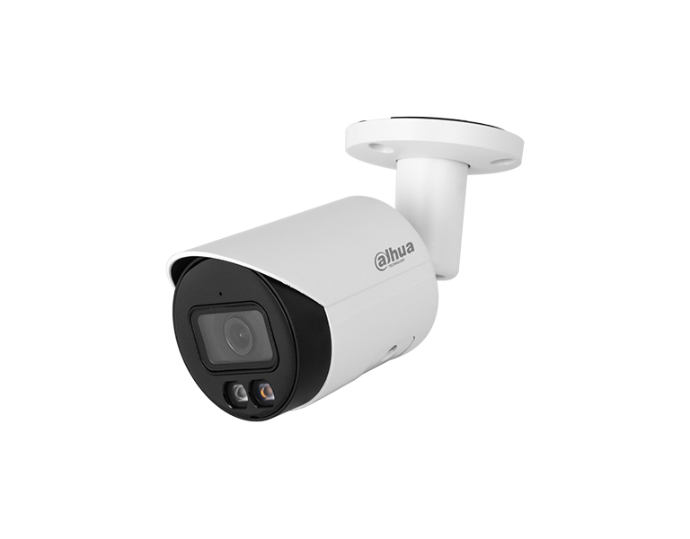 DAHUA IPC-HFW2449S-S-IL-0280B-2.8 4MP Full Color Dual Illumination Fixed-focal Bullet WizSense Network Camera (2.8mm)