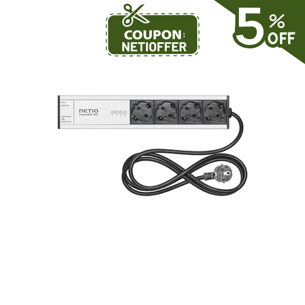 Netio PowerBOX 4KF, Smart power strip with metering