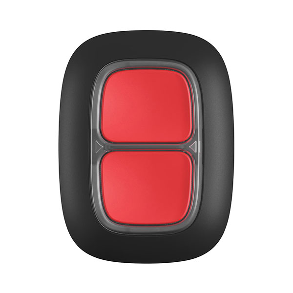 AJAX SYSTEMS AJ-DBUT-B - DOUBLE BUTTON BLACK