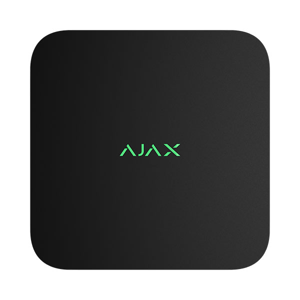 AJAX SYSTEMS AJ-NVR-8CH-B - NVR 8 CHANNELS 4Κ (8ΜP), BLACK