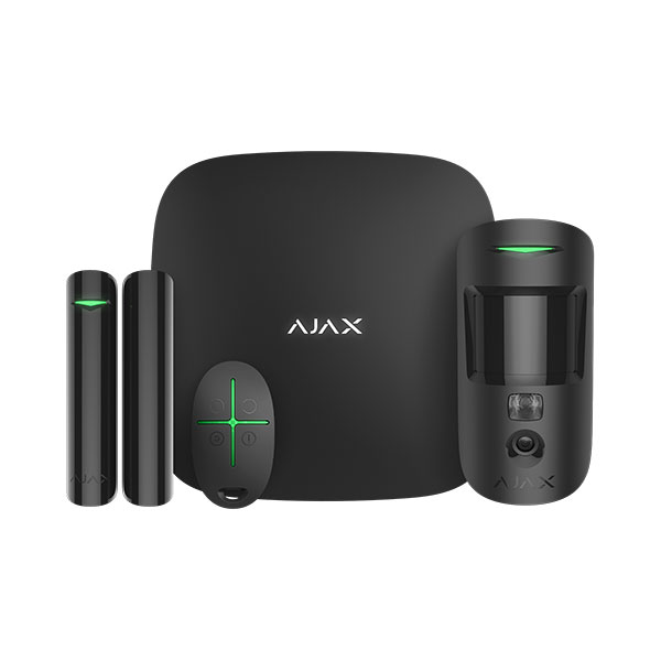 AJAX SYSTEMS AJ-STKIT-CAM-B - STARTER KIT CAM BLACK