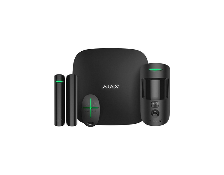 AJAX SYSTEMS AJ-STKIT-CAM-PLUS-B - STARTER KIT CAM PLUS BLACK