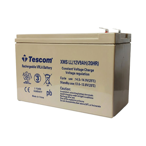 Tescom BAT.0296 XMS LL - Battery 12V 9AH