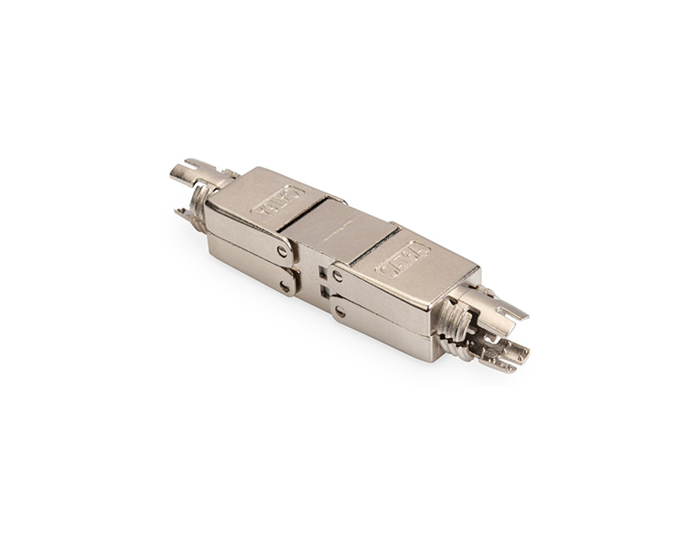 Masterlan CB06-6A-MS FTP coupler Cat 6A, toolless, self-tapping, metal body