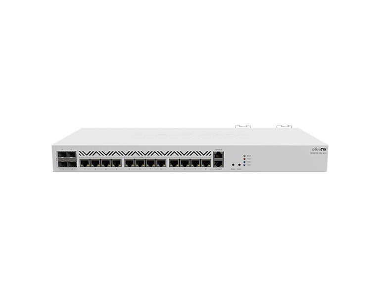 MikroTik CCR2116-12G-4S+ Cloud Core Router, 13x Gigabit LAN, 4xSFP+, RouterOS L6