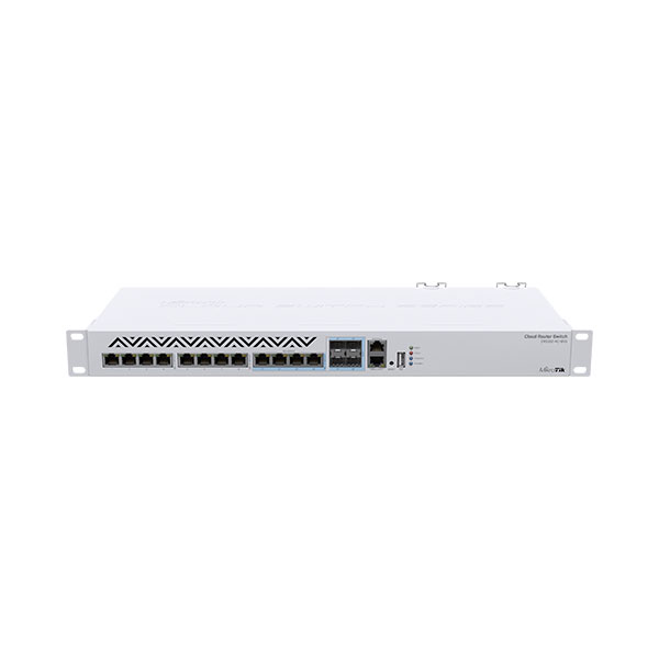 MikroTik CRS312-4C+8XG-RM, 4x10G combo ports, 8x10G Ethernet ports, RouterOS L5