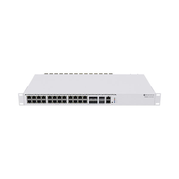 Mikrotik CRS326-4C+20G+2Q+RM 650MHz, 24XSFP+, 2XQSFP+, RouterOS/SwOS L5 