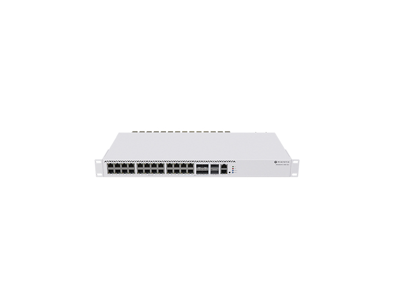 Mikrotik CRS326-4C+20G+2Q+RM 650MHz, 24XSFP+, 2XQSFP+, RouterOS/SwOS L5 