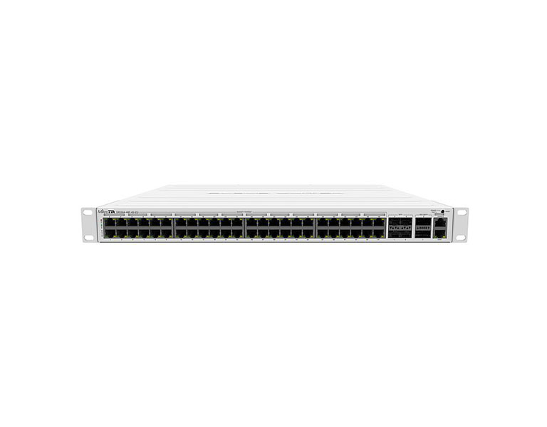 MikroTik CRS354-48P-4S+2Q+RM Cloud Router Switch, 2xQSFP, 4xSFP+, RouterOS L5