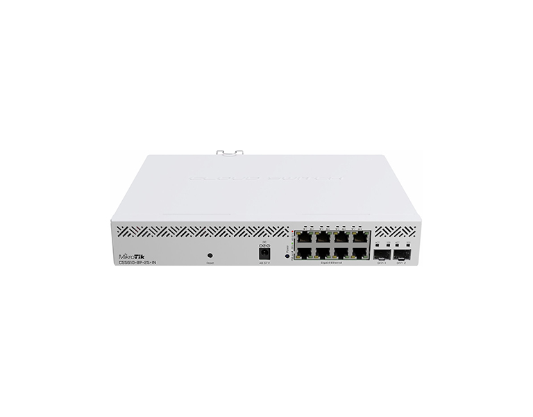 MikroTik CSS610-8P-2S+IN Cloud Smart Switch, 8xGBIT, 2xSFP+, SwOS