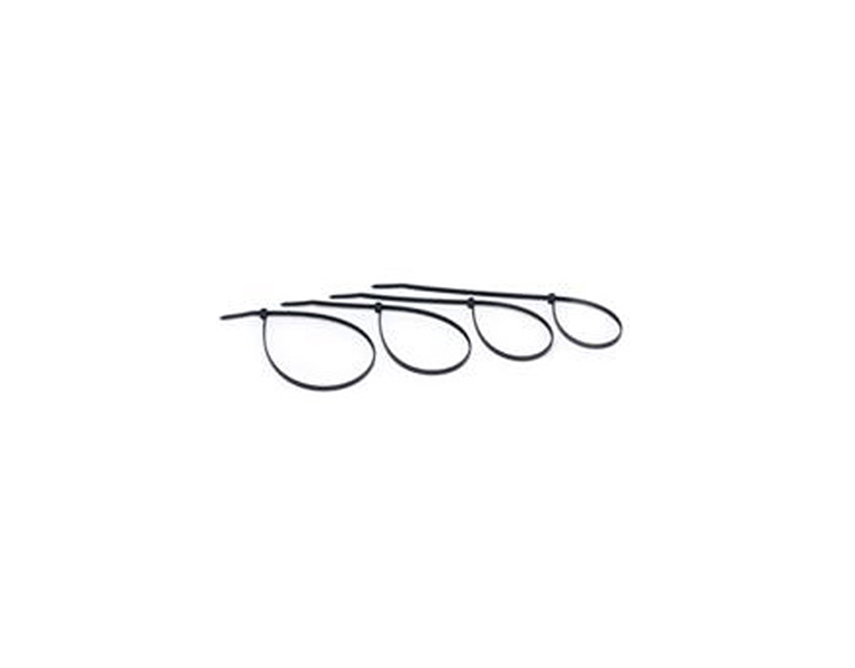 OEM CT-290-48-B Cable ties black 29cm, 4.8mm width, 100pcs