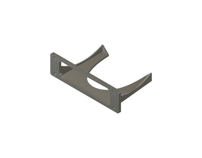 D-MTACX Rackmount holder for MikroTik devices hAP AC2/hAP, gray