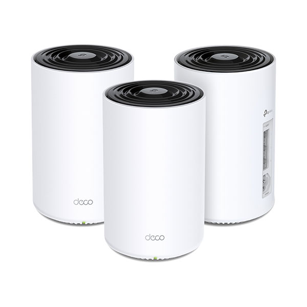 TP-LINK DECO PX50(3-PACK) V1, AX3000 + G1500 Whole Home Powerline Mesh WiFi 6 System