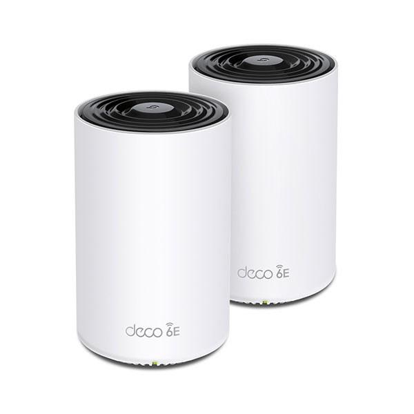 TP-LINK, DECO XE75 PRO(2-PACK), AXE5400 Tri-Band Mesh Wi-Fi 6E System