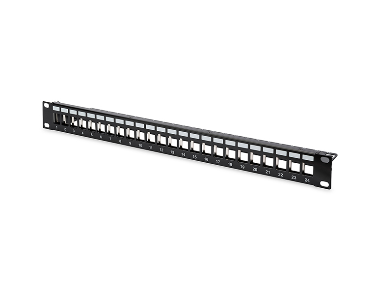 Digitus DN-91411 Modular Patch panel 19, 1U, 24 ports, blank, shielded