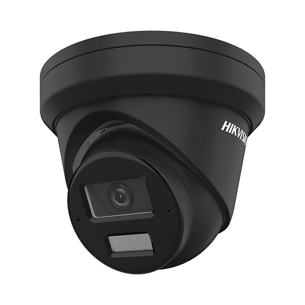 Hikvision DS-2CD2343G2-LI2U-2.8 BLACK 4 MP Acusense Smart Hybrid Light Fixed Turret Network Camera (2.8mm)