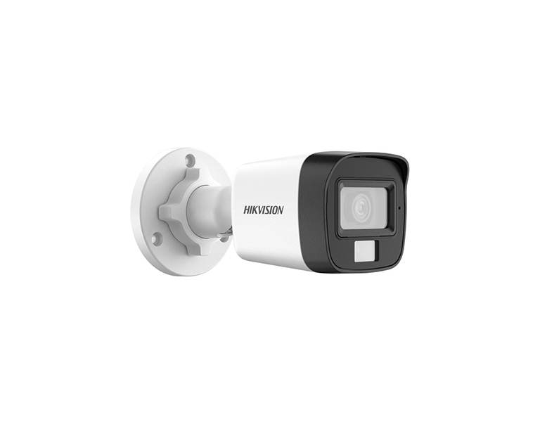 Hikvision DS-2CE16D0T-LPFS-2.8 2MP Smart Hybrid Light Audio Fixed Mini Bullet Camera (2.8mm)
