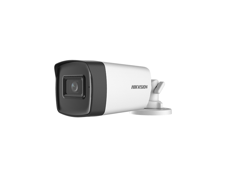 Hikvision DS-2CE17H0T-IT3FS-2.8 5MP Audio Fixed Bullet Camera (2.8mm)