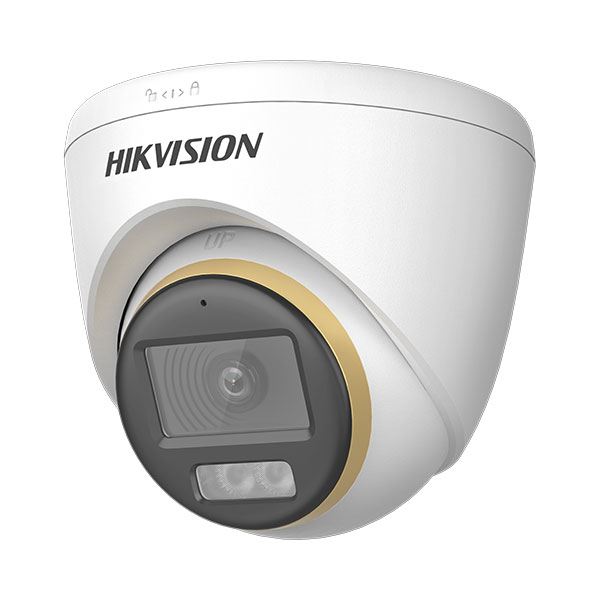 Hikvision DS-2CE72DF3T-LFS-2.8 2MP Smart Hybrid Light ColorVu Fixed Turret Camera (2.8mm)