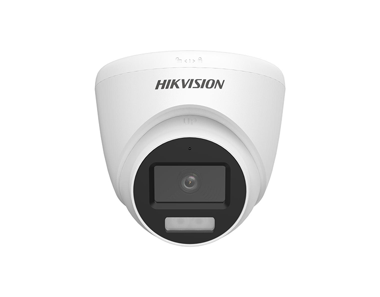 Hikvision DS-2CE78D0T-LFS-2.8 2MP Dual Light Audio Fixed Turret Analog Camera (2.8mm)