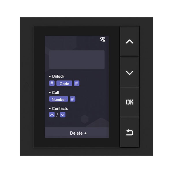 Hikvision DS-KD-DIS Video Intercom Display Module