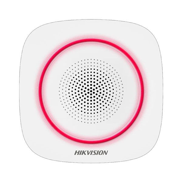 Hikvision DS-PS1-I-WE-R AX Pro Wireless Internal Sounder, Red