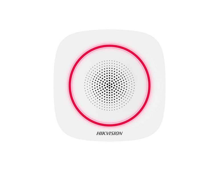 Hikvision DS-PS1-I-WE-R AX Pro Wireless Internal Sounder, Red
