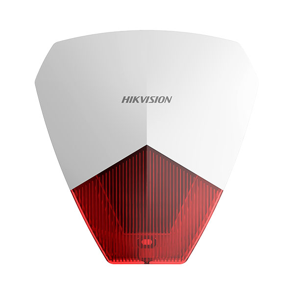 Hikvision DS-PS1-R, AX Hybrid Pro Wired Sounder, Red