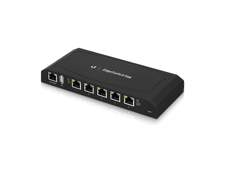 Ubiquiti ES-5XP EdgeSwitch 5XP POE, 5x Gigabits POE ports