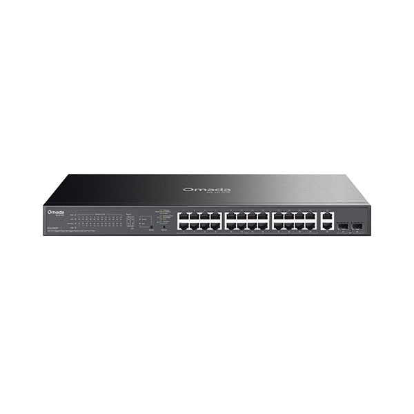 TP-LINK ES228GP V1 Omada 28-Port Gigabit Easy Managed Switch with 24-Port PoE+