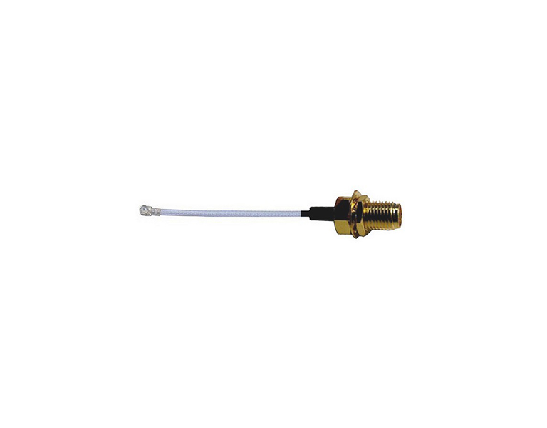 E-zy EZ-UFL2SMAB20 UFL/IPEX to SMA Bulkhead 20cm
