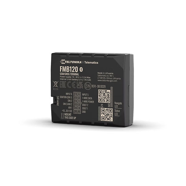 Teltonika FMB120 GNSS/GSM/Bluetooth Tracker