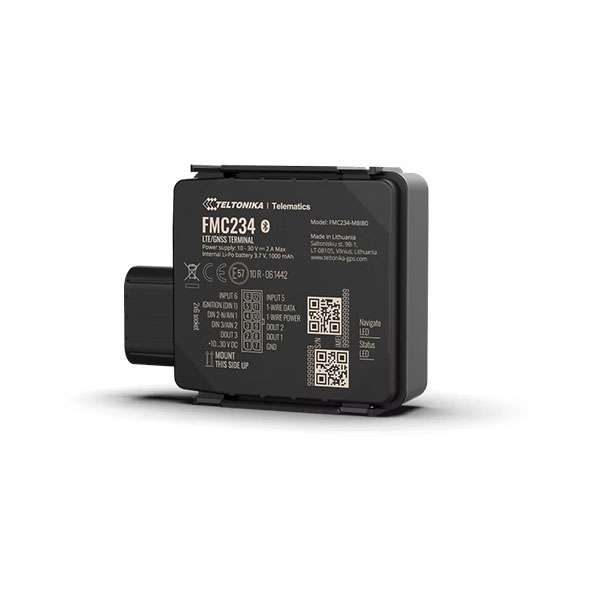 Teltonika FMC234 Water-Resistant 4G Tracker with High Capacity Battery