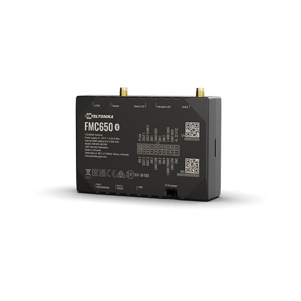 Teltonika FMC650 GPS Tracker 4G LTE Cat1 With 2 SIM