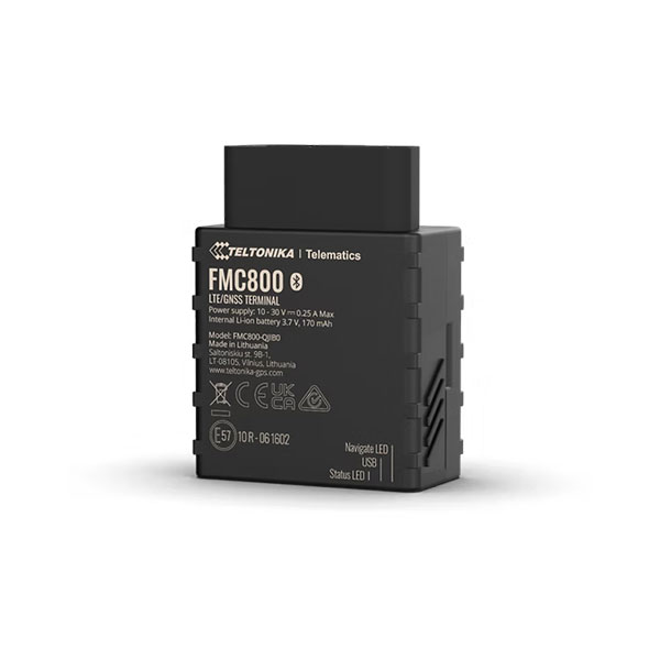 Teltonika FMC800 GPS Tracker 4G LTE Cat1 Plug and Play
