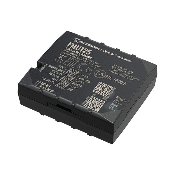 Teltonika FMU125 Advanced 3G terminal with RS485/RS232 interfaces