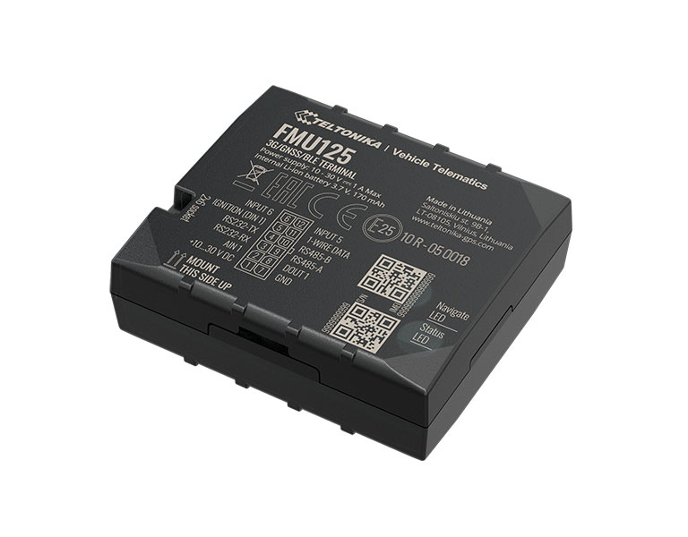 Teltonika FMU125 Advanced 3G terminal with RS485/RS232 interfaces