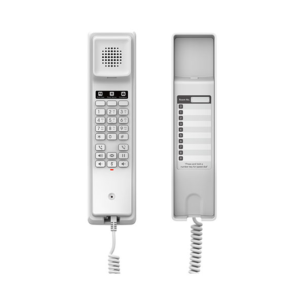 Grandstream GHP610 IP Wall Hotel Phone - White