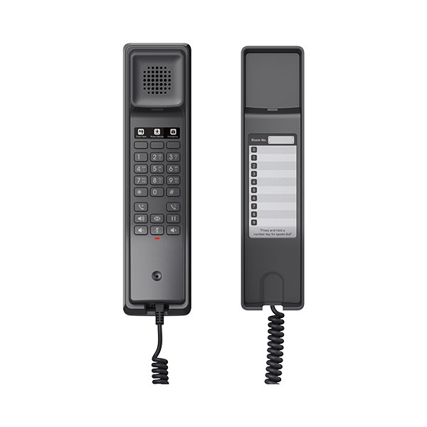 Grandstream GHP611 IP Hotel Phone - Black