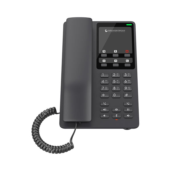 Grandstream GHP621 IP Desktop Hotel Phone (NO SCREEN) - Black