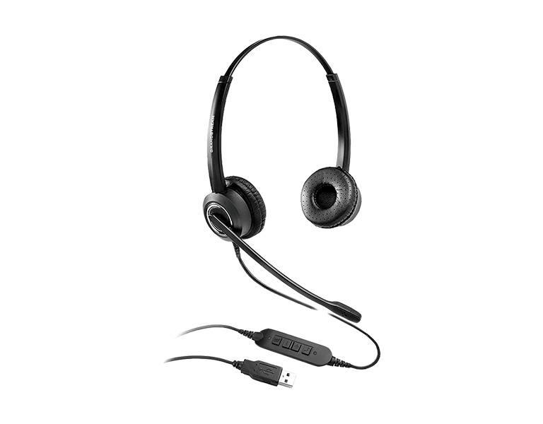 Grandstream GUV3000 USB Corded Headset
