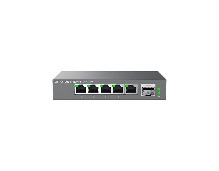 Grandstream GWN7700M Unmanaged 2.5G Multi-Gigabit Network Switch