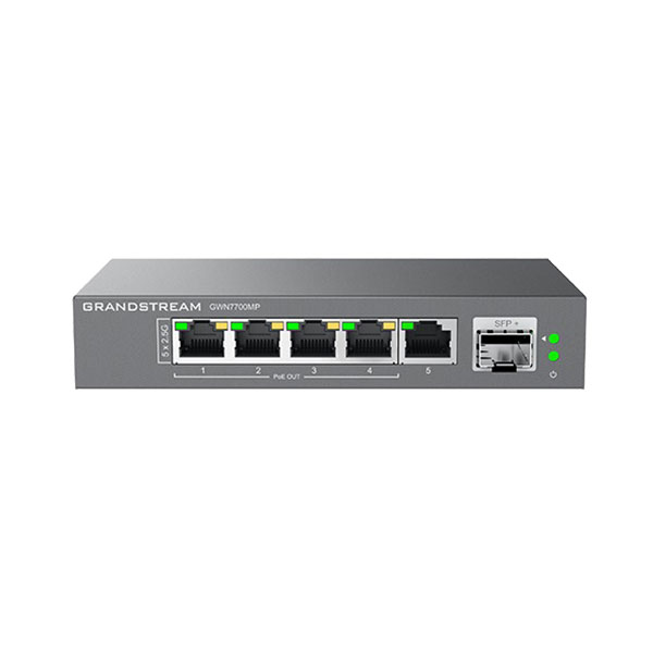 Grandstream GWN7700MP Unmanaged Network Switch-Metal Case