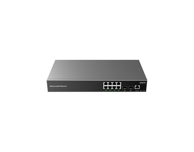 Grandstream GWN7801 8-Port Gigabit Managed Network Switch