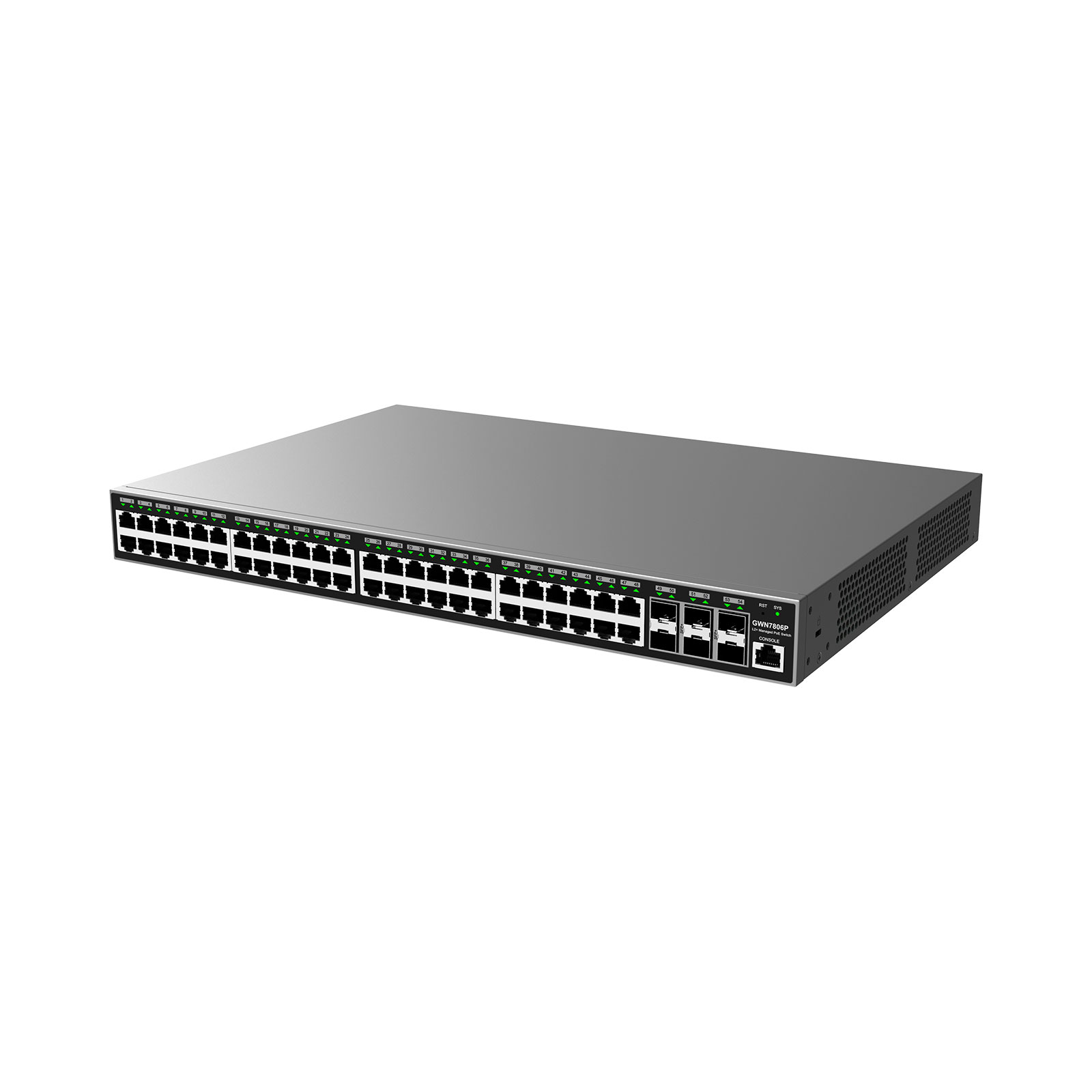 Grandstream GWN7806P Enterprise Layer 2+ Managed Network Switch Grandstream GWN7806P Enterprise Layer 2+ Managed Network Switch