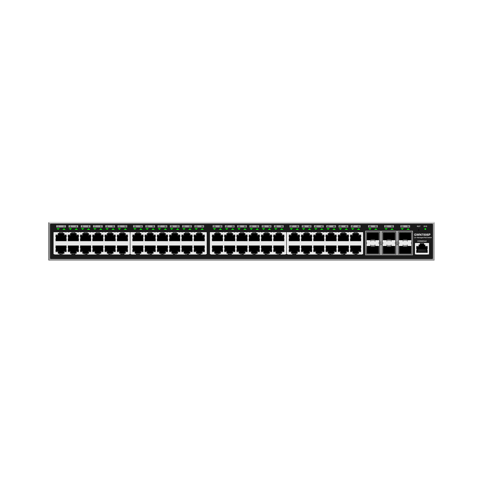 Grandstream GWN7806P Enterprise Layer 2+ Managed Network Switch Grandstream GWN7806P Enterprise Layer 2+ Managed Network Switch
