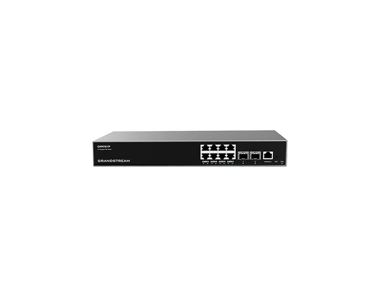 Grandstream GWN7811P Enterprise Layer 3 Managed Network Switch