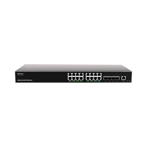 Grandstream GWN7812P Enterprise Layer 3 Managed Network Switch
